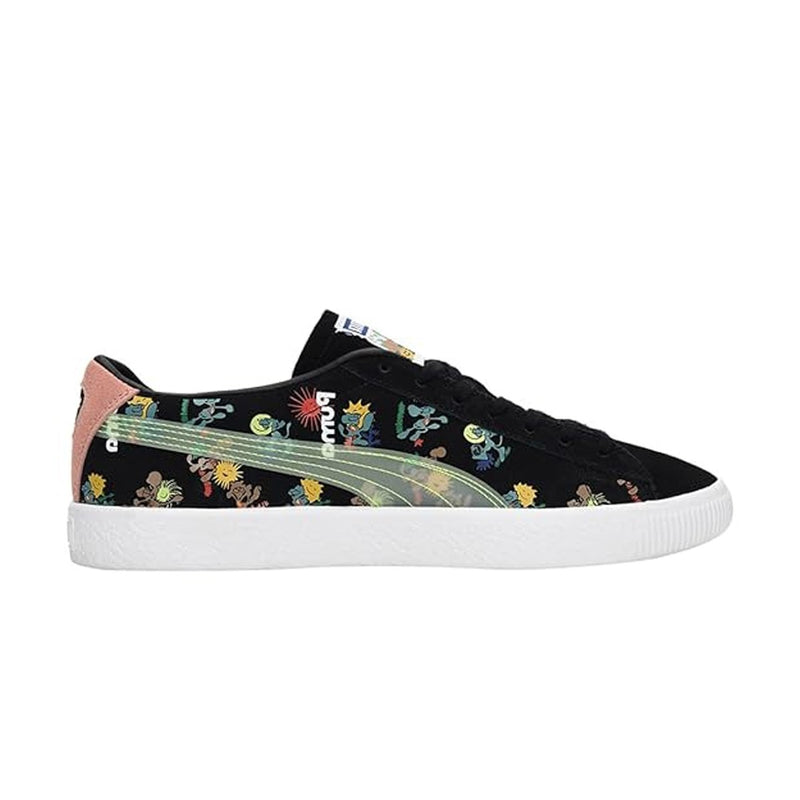 PUMA Suede VTG AP 'Black Rosette'