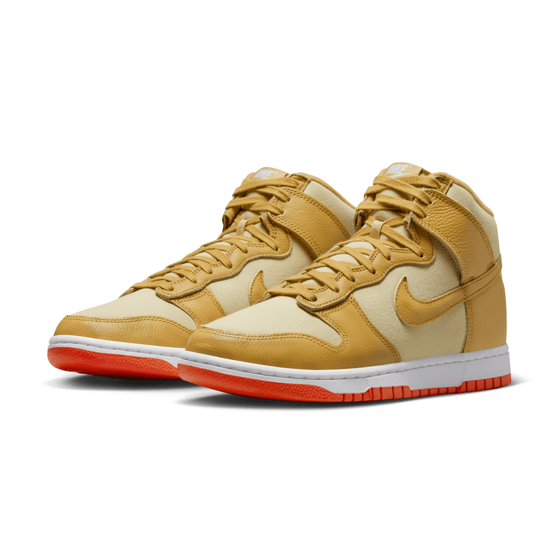 Nike Dunk High Retro Premium 'Gold Canvas'