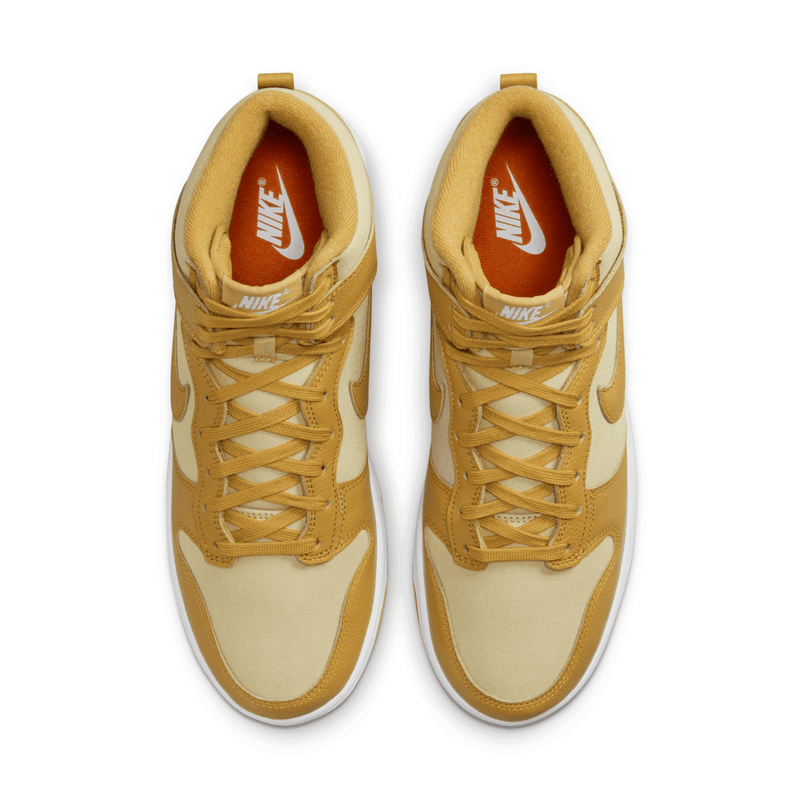 Nike Dunk High Retro Premium 'Gold Canvas'