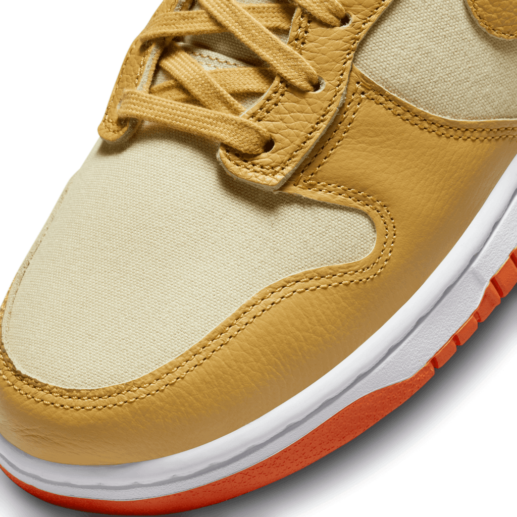 Nike Dunk High Retro Premium 'Gold Canvas'